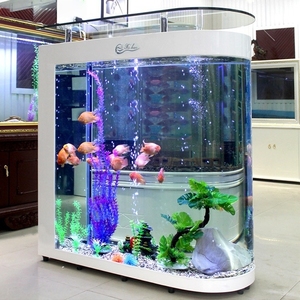 <span class=keywords><strong>Acquario</strong></span> <span class=keywords><strong>con</strong></span> pompe dell'acqua da 150 galloni, ovale, ultra silenzioso, in vetro, facile da pulire, lussuoso, per soggiorno. - Product Image 5