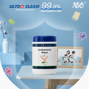 Lingettes antibactériennes pour les mains à 99,9 %, emballage en pot et en boîte, lingettes désinfectantes jetables pour le nettoyage industriel - Product Image 5