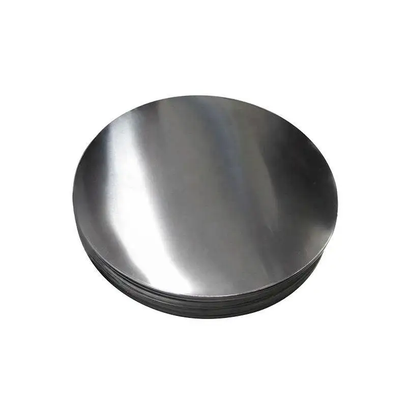 Feuille d'aluminium ruban forme ronde plaque feuille aluminium disque aluminium cercles pour cuisine