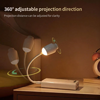 Veilleuse USB Nébuleuse Étoilée Moderne Mini LED pour Projecteur d'Étoiles 360° °   Projection de cartes réglable et variable avec gradation de luminosité