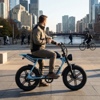 Vélo électrique rétro 48V avec phare LED, vélo électrique confortable pour les trajets urbains et le shopping