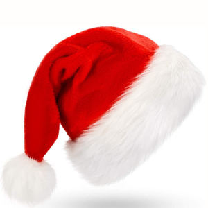 Disfraz de Papá Noel de Terciopelo de Lujo de 7 Piezas para Adultos, Conjunto de Disfraz de Papá Noel para <span class=keywords><strong>Mujer</strong></span>, Disfraz de Papá Noel para Hombre - Product Image 5