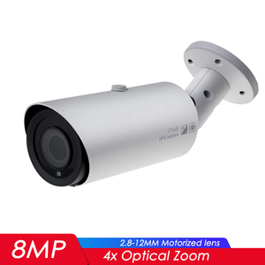 YCX CCTV الأصلي 4MP 6MP 8MP HDR POE 40M الأشعة تحت الحمراء بمحركات رصاصة شبكة IP كاميرا 2.8-12 مللي متر عدسة بموتور - Product Image 2