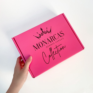 Cajas de Envío Personalizadas de Color Rosa Intenso, con Logotipo Impreso en el Interior y Exterior, Caja de Cartón Corrugado para Envíos Aéreos, para Ropa y Cosméticos - Product Image 2