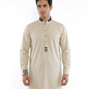 Best Selling FASHIONISTA INTERNATIONAL Men's Shalwar Kameez Kurta Traditional Pakistani Cotton/Wool/Polyester Clothing - Product Image 1