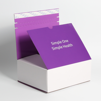 Boîte d'expédition en carton ondulé avec fermeture éclair et logo personnalisé, bande adhésive détachable, boîte auto-scellante pour l'expédition postale de commerce électronique