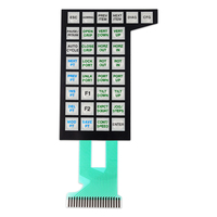 Fabricación de alta calidad Tecla de cúpula metálica Teclado Interruptor de membrana Teclado
