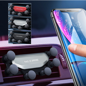 Gravity <strong>Car</strong> <strong>Holder</strong> for Phone in <strong>Car</strong> Air Vent Clip Mount No Magnetic Mobile Phone <strong>Holder</strong> GPS Stand for <strong>iPhone</strong> for Samsung - Product Image 6