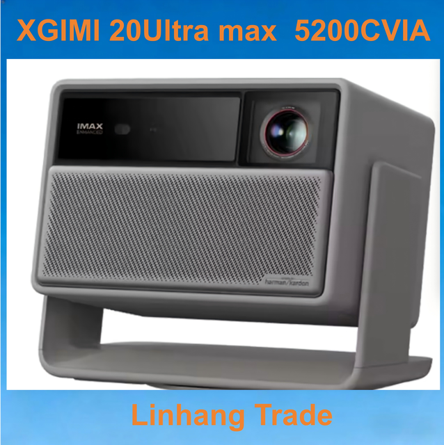 XGIMI RS 20 Ultra Max 5200 CVIA 1080P DLP Projector with 4K Support GMUI 6 Android 8GB/128G DTS/Harman Sound Home Theater
