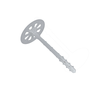 Clou de mur isolant à capuchon blanc Type <span class=keywords><strong>d</strong></span>'anneau à tige lisse avec clou de <span class=keywords><strong>toiture</strong></span> commun cannelé en acier plastique Échantillons gratuits - Product Image 2