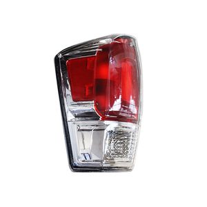 Luces Traseras para Toyota Tacoma 81560-04220 R 81550-04190, Cubierta Blanca, Pintura Gris, Luces Traseras Halógenas - Product Image 4