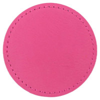 Patch en cuir véritable personnalisé avec bord transparent pour articles, patch en cuir sur mesure avec dos à bouton-pression pour sacs en cuir