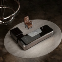 Bureau de direction en noyer, mobilier de bureau modulaire, nouveau design moderne, ensemble bureau et chaise