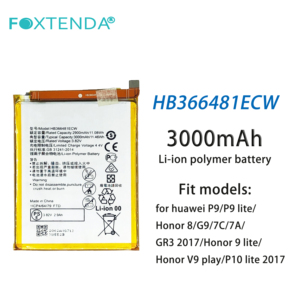 Batteria di Alta Qualità OEM/ODM HB366481ECW 3000mAh per <span class=keywords><strong>Huawei</strong></span> <span class=keywords><strong>P9</strong></span> <span class=keywords><strong>P9</strong></span> <span class=keywords><strong>Lite</strong></span> Batterie Ricaricabili Digitali per Cellulari - Product Image 2