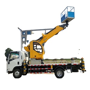 Nouvelle plateforme de travail aérien télescopique Isuzu KV100 30-40m avec moteur diesel RHD Euro5 - Product Image 1