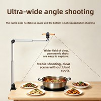 Support de téléphone en alliage d'aluminium avec stabilisation d'image pour regarder des séries en continu et des diffusions en direct - pour les utilisateurs paresseux - support de bureau pour iPad et tablettes