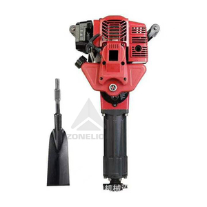 Motor de gasolina de 2 tiempos fácil de operar, martillo de demolición de gasolina, máquina rompedora de piedra manual de hormigón para construcción - Product Image 2