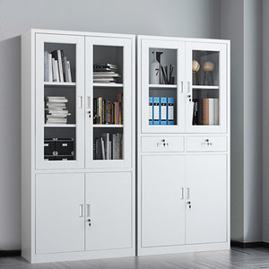 Armoires de classement en acier pour salle de sport, bureau à domicile, chambre à coucher – Design moderne, sécurité par cadenas, plus de 4 tiroirs pour documents et affaires financières - Product Image 4