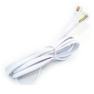 Câble de conversion de cordons téléphoniques <span class=keywords><strong>RJ11</strong></span> <span class=keywords><strong>vers</strong></span> <span class=keywords><strong>RJ45</strong></span> - Product Image 1