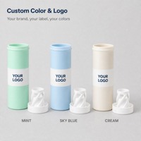 Tube cylindrique en plastique hermétique pour comprimés effervescents avec couvercle déshydratant pour emballage de compléments alimentaires, qualité alimentaire, directement de l'usine