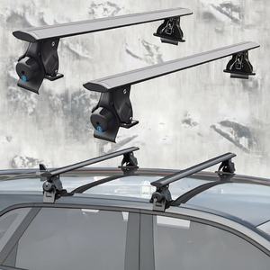 Giá để đồ trên nóc xe đa năng chất lượng cao bằng hợp kim nhôm, khung thép, thanh ngang cho xe bán tải có ray nóc - Product Image 3