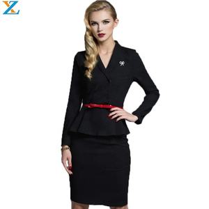 Traje de fantasía barroco de fiebre para mujer Uniformes de vuelo de aerolínea - Product Image 5