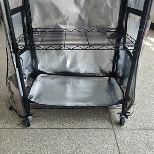 Chinois moderne robuste cadre en acier Transparent Patio salle de culture 4 saisons tomate plante d'intérieur petite serre hydroponique - Product Image 6