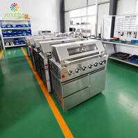 Station de cuisson modulaire d'extérieur JOYEDA, cuisine extérieure avec toit pour villa, terrasse, service OEM ODM