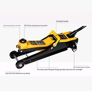 Gato hidráulico horizontal de acero HOLL Modelo 1002 2T para coches - Product Image 2