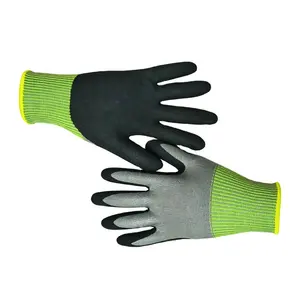 Cut Resistant Graphene Gloves, Construction Gloves, Sheet Metal Handling Gloves