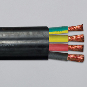JHS PVC/Rubber/EPR Submersible <b>Waterproof</b> Pump Electrical <b>Cable</b> Flat/round Submersible Pump <b>Cable</b> Jhs Pvc/rubber/epr Submersible - Product Image 2