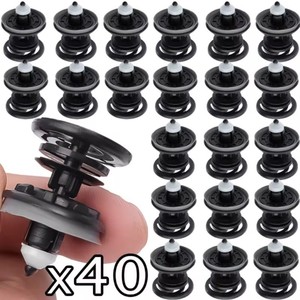 Clips de panneau de porte pour Volkswagen Audi, série D222, attaches en PP pour remplacement et réparation, lot de 40 - Product Image 1