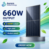 Panneau solaire 660W avec gestion optimisée de la température pour une production d'énergie stable dans les régions chaudes