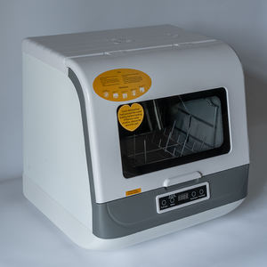 DWS-T05 Taşınabilir Tezgah Üstü Bulaşık Makinesi Çoklu Yıkama Programları Hava Kurutmalı Kompakt Otomatik Bulaşık Makinesi Ev ve Ofis İçin - Product Image 3