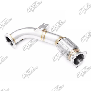 Tuyau d'échappement en acier inoxydable pour <span class=keywords><strong>VOLVO</strong></span> XC60 XC70 2.4D D5 - Product Image 4