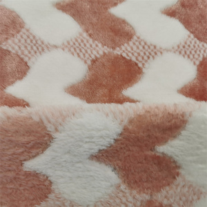 Tissu de vêtements de maison pas de chute teinture chaîne tricot pyjama en tissu flanelle extensible - Product Image 1