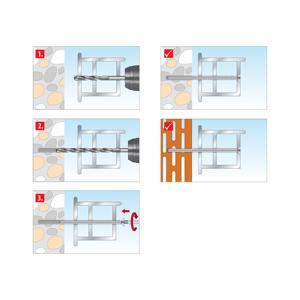 กรอบหน้าต่าง Tox สกรู Pro 7.5x72mm - Product Image 4