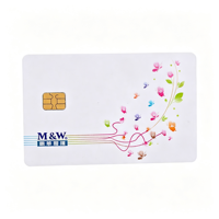 Luxury PVC Contact IC Access Card Full Color Printable Rewritable 4428 Waterproof/Weatherproof Access Control