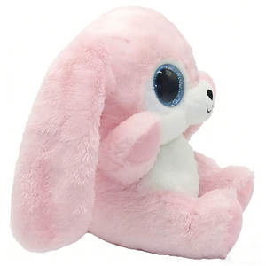 Peluche de lapin personnalisée, animal en peluche lapin, peluche de lapin rose, lapin mignon aux oreilles tombantes - Product Image 2