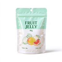 Sachet Doypack Personnalisé Imprimé avec Fermeture Zip Refermable, Emballage Alimentaire en Plastique de Qualité pour Gelée de Fruits, Sachet Doypack pour Snacks