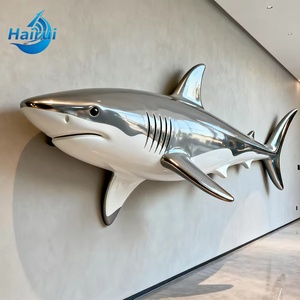 Escultura <span class=keywords><strong>de</strong></span> Resina Personalizada para Decoración <span class=keywords><strong>de</strong></span> Pared con Diseño <span class=keywords><strong>de</strong></span> Tiburón, Atún y Pez Espada para Decoración <span class=keywords><strong>de</strong></span> Mariscos - Product Image 6