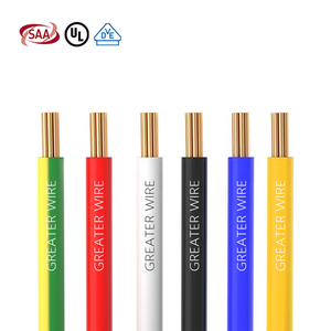 핫 세일 1 4 6 8 10 AWG 1/0 2/0 4/0 단심 동 도체 XLPE 전기 케이블 와이어 THHN THWN RHH RHW XHHW XHHW-2 케이블 - Product Image 3