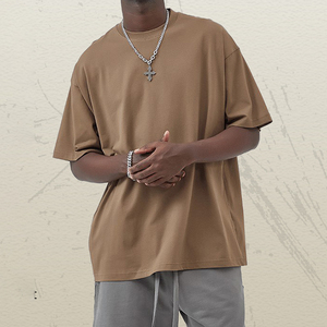 เสื้อยืดผู้ชายทรงโอเวอร์ไซส์ คอตตอน 100% น้ำหนัก 230 กรัม พิมพ์ลายโลโก้ตามสั่ง ดีไซน์พิมพ์ลายทั้งตัว ผ้าถักนูน 3 มิติ เสื้อยืดเปล่า - Product Image 6