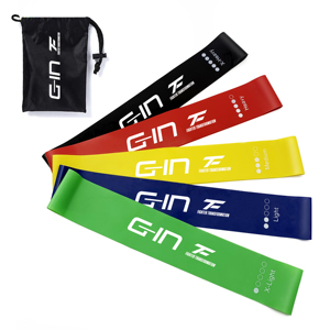 थोक पोर्टेबल योग खेल लेटेक्स व्यायाम प्रतिरोध लूप बैंड को बैग में पैक किया गया कस्टम लोगो - Product Image 6