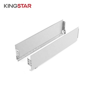 Boîte à tiroirs en acier laminé à froid ultra-mince KINGSTAR anti-traces de doigts et anti-graisse H120mm 1.5mm OEM/ODM - Product Image 1