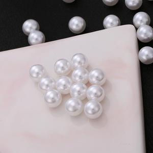 Perlas de Imitación Redondas Blancas, Paquete de 1000 Unidades, Accesorios para Abalorios, Materiales para Manualidades, Perlas Sueltas - Product Image 1