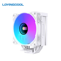 LOVINGCOOL En stock Refroidisseur de processeur 120 mm Dissipateur thermique Ventilateurs de boîtier PC Expédition rapide Échantillon disponible Vente en gros Usines OEM ODM