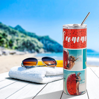 Termo de Acero Inoxidable Personalizado de 20 oz con Aislamiento al Vacío para Sublimación, Uso en Oficina, Libre de BPA, a Prueba de Fugas, Disponible en Almacén de EE. UU.