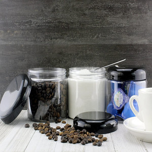 Container Clear Plastic With Lids 100g 120g 150g 180g 200g Food Grade Container Clear Transparent Round Pet Plastic Ice Cream Jar With Screw Top Lids