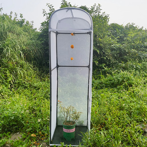 Usine En Gros Solide Motif PVC Cadre Jumbo Papillon <span class=keywords><strong>Cage</strong></span> Insecte Élevage Serre Reptile PVC Cages En Plastique Durable - Product Image 3